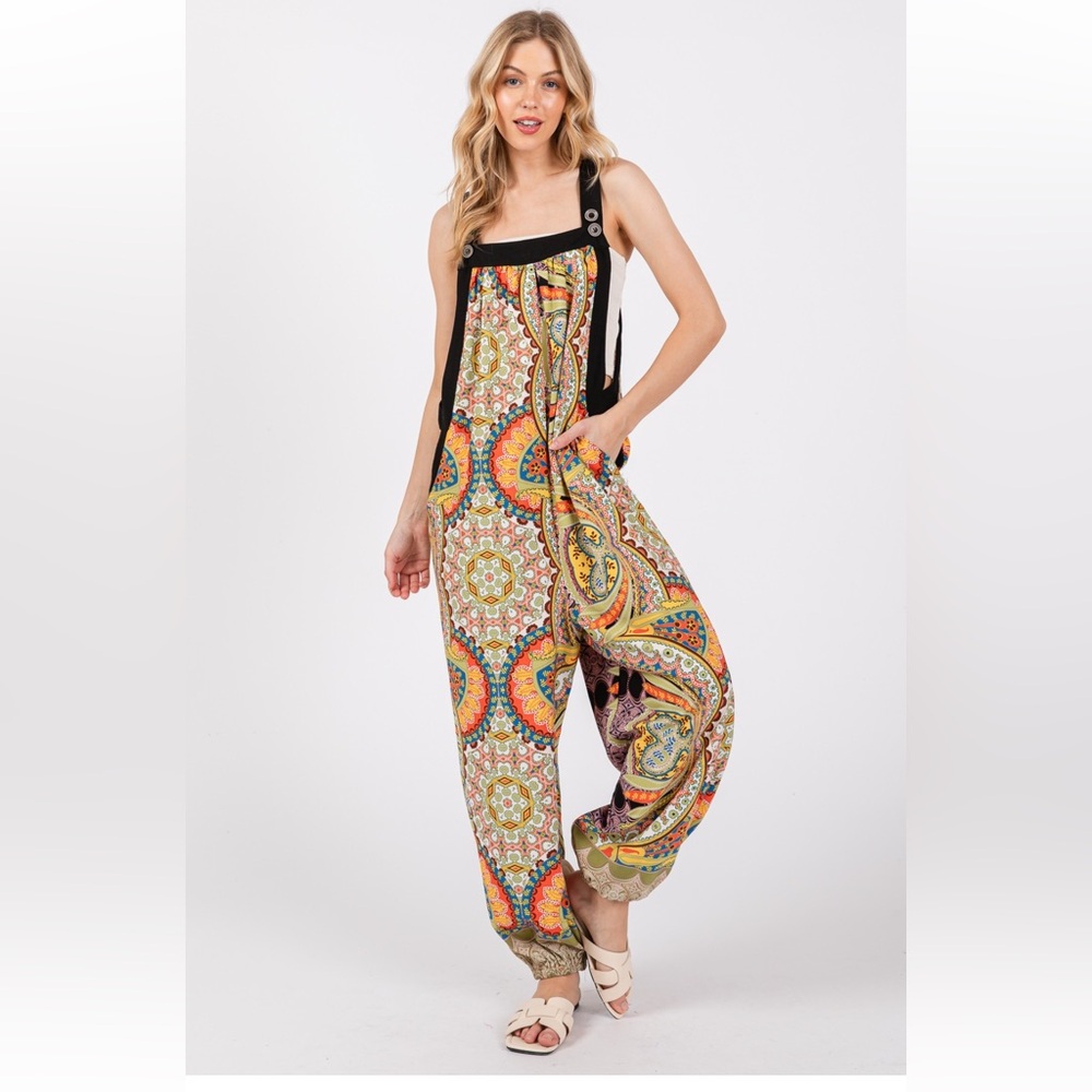 01 Fabulous Bohemian Relax Fit Jumpsuit - Picture 3 of 7